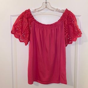 Lilly Pulitzer Fayette Off-Of-The-Shoulder Top